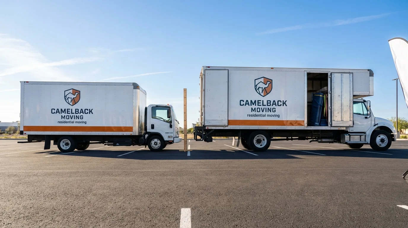 Moving truck size capacity guide in Leadville